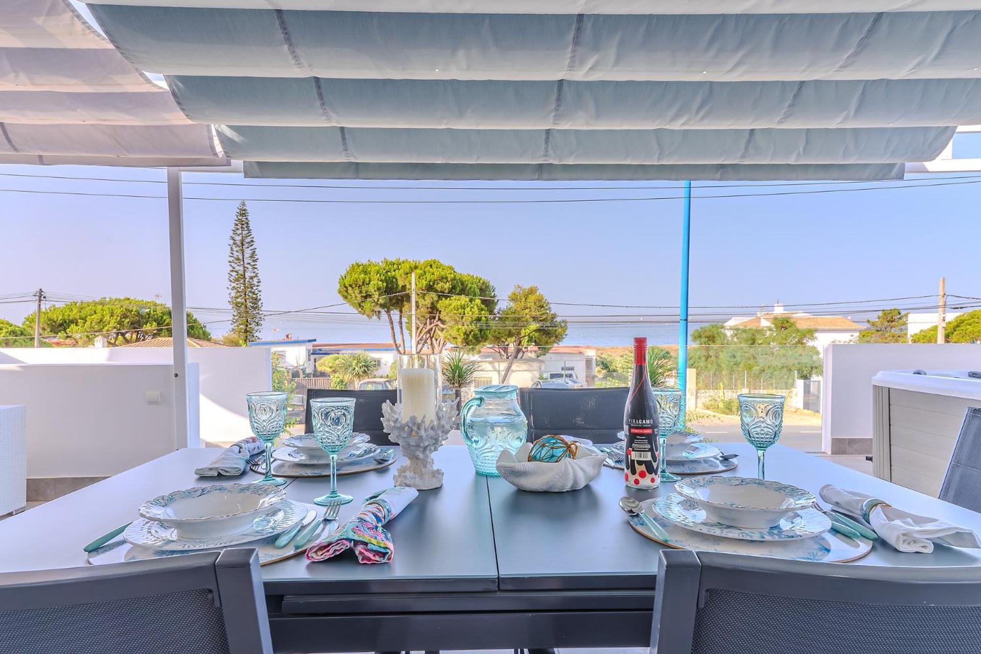 Villa Casa Mazagon Con Vistas Al Mar Exterior foto